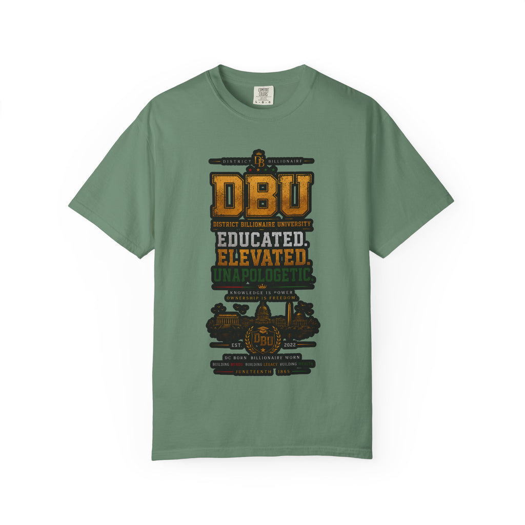 DBU 'Educated Elevated Unapologetic' Graphic T-Shirt