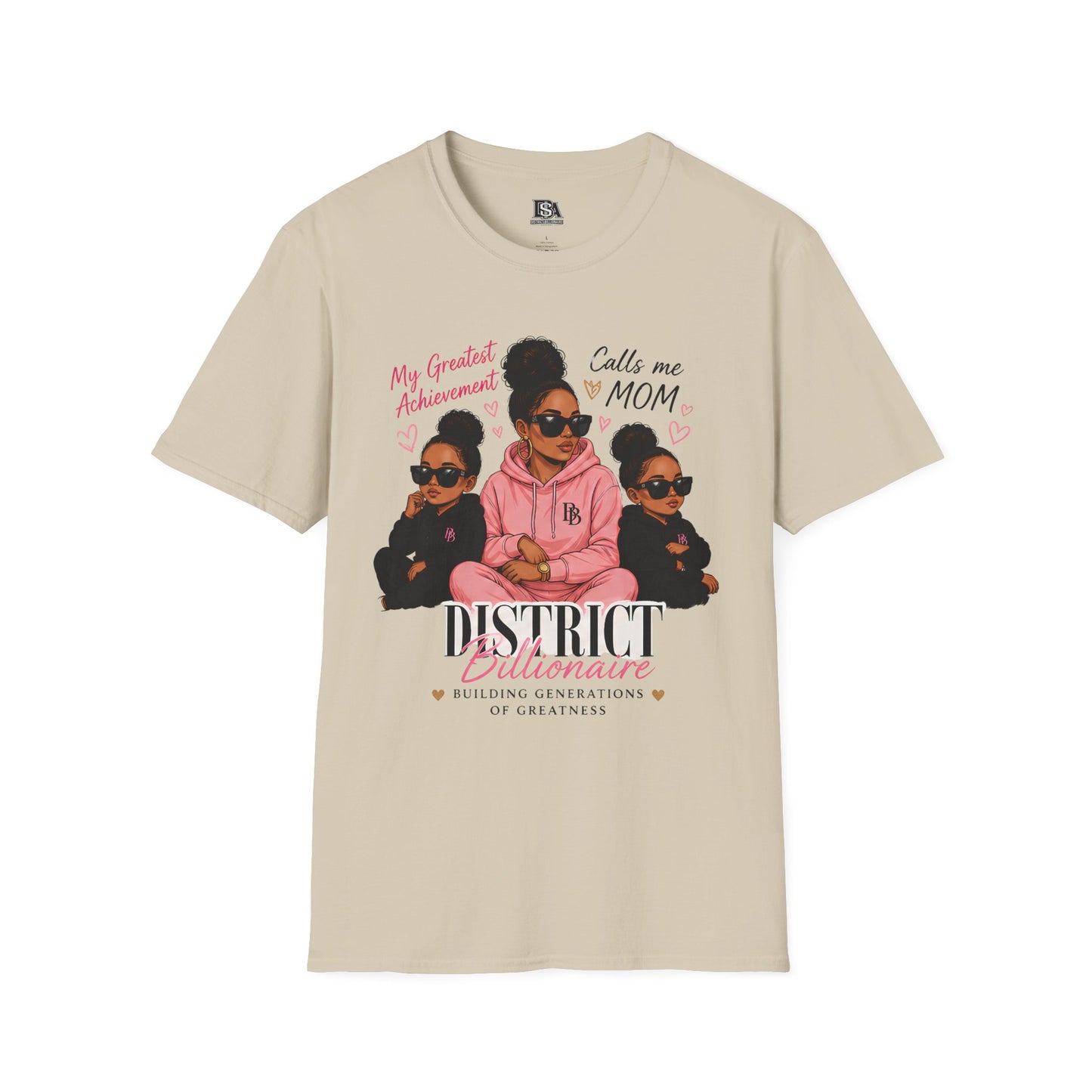 District Billionaire Mom Achievement Graphic Tee