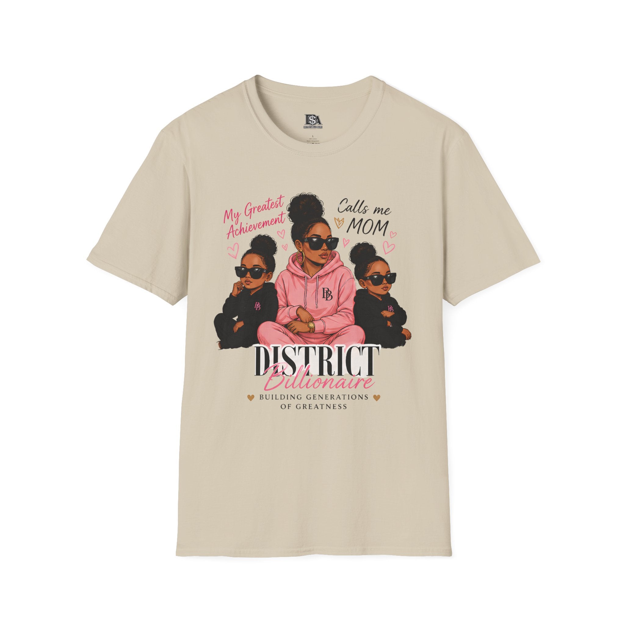 District Billionaire Mom Achievement Graphic Tee