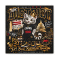 CROWN Canvas Print — “DC Born. Billionaire Worn.” Matte Stretched Wall Art