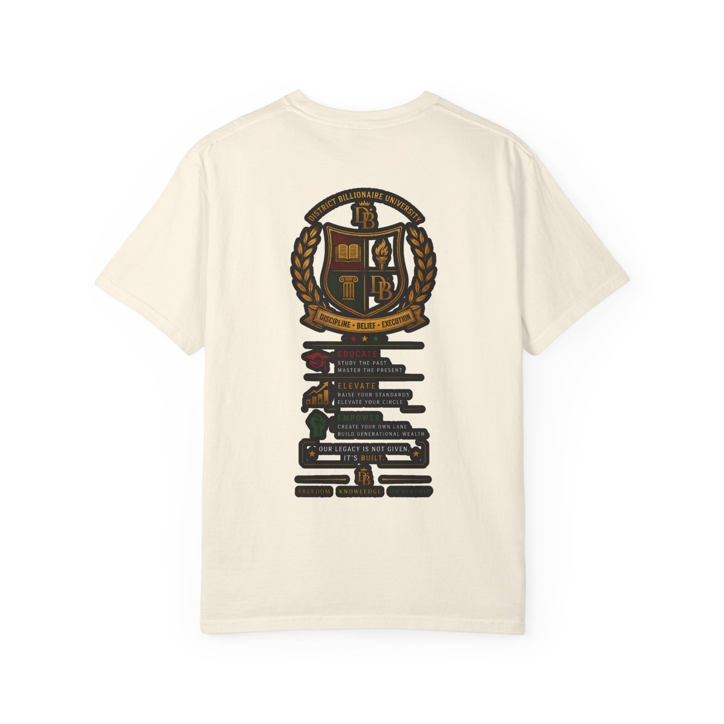 DBU 'Educated Elevated Unapologetic' Graphic T-Shirt
