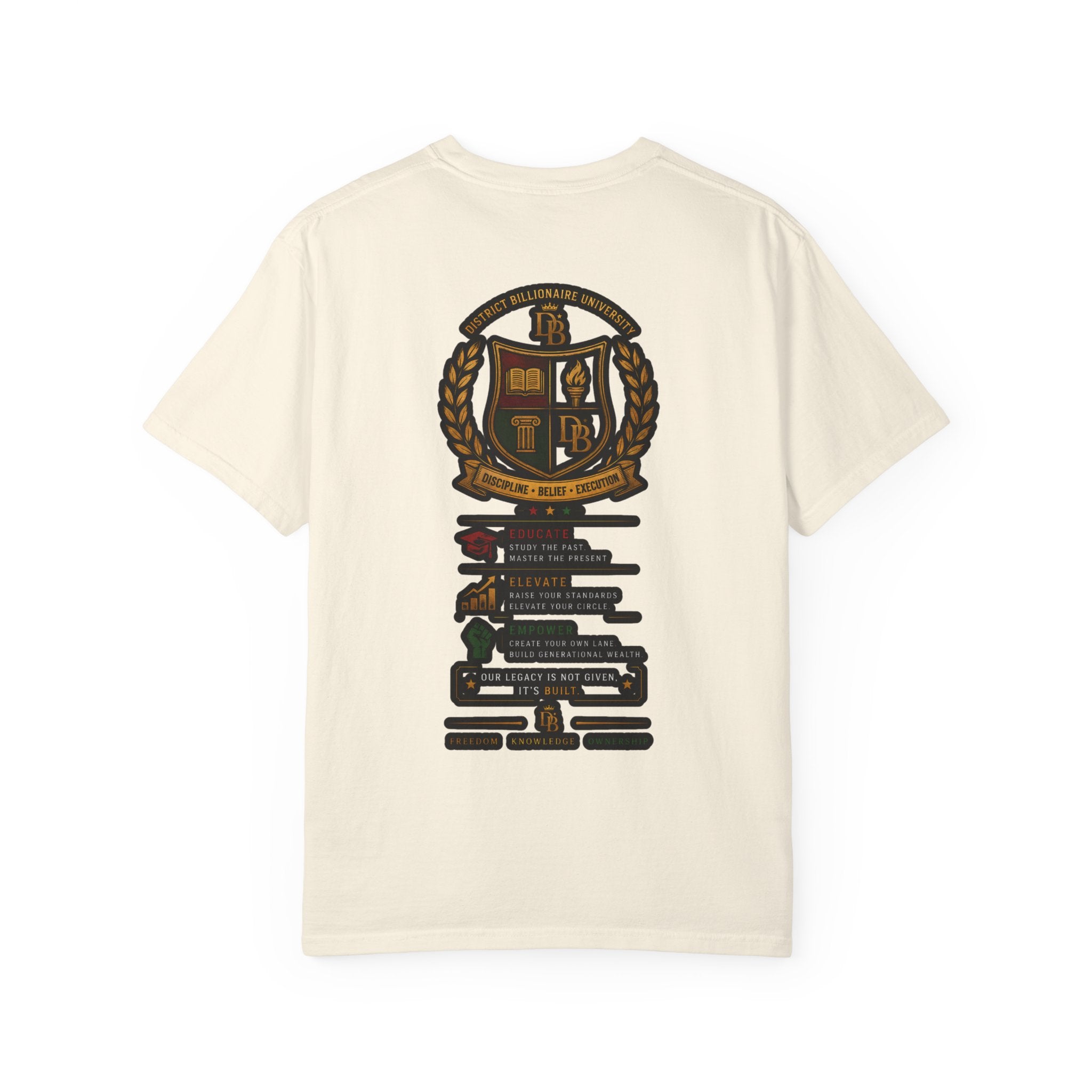 DBU 'Educated Elevated Unapologetic' Graphic T-Shirt