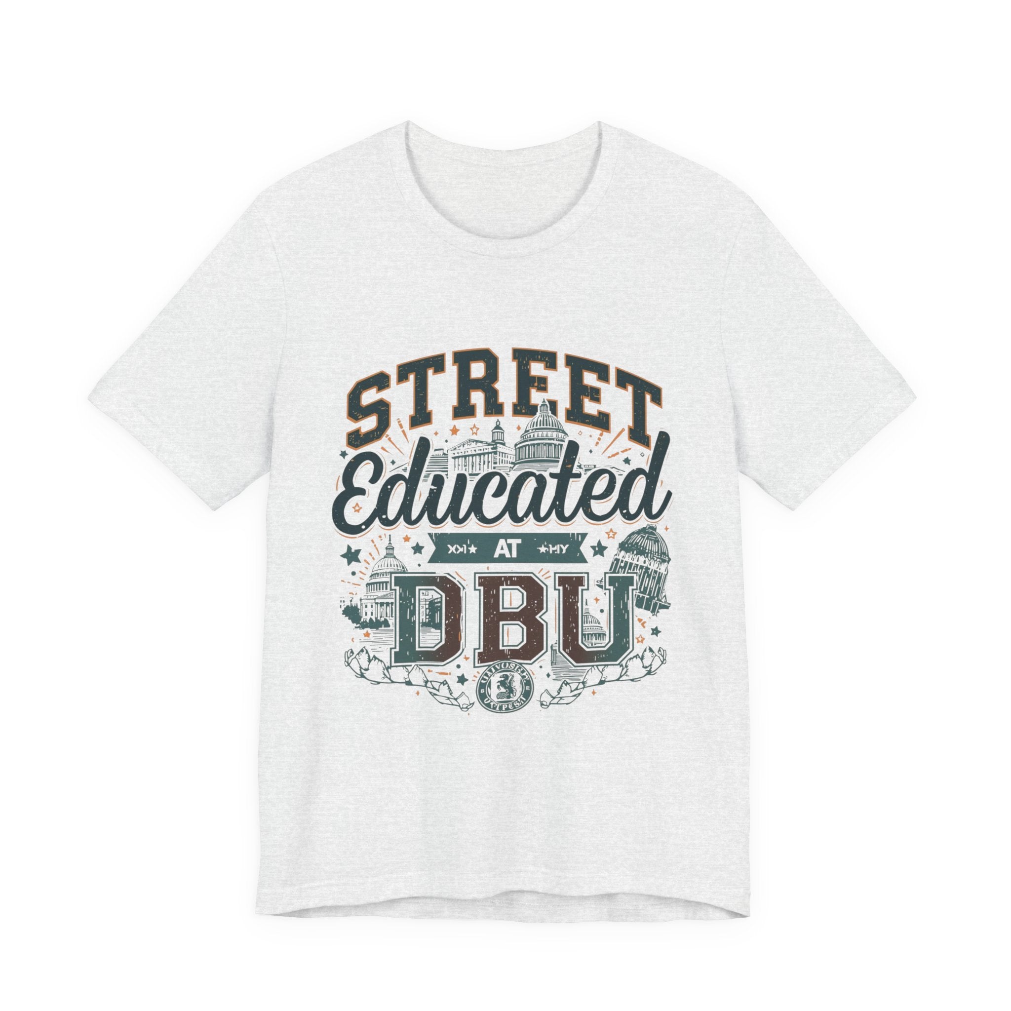 Street Educated DBU T-Shirt — Vintage Urban College Tee