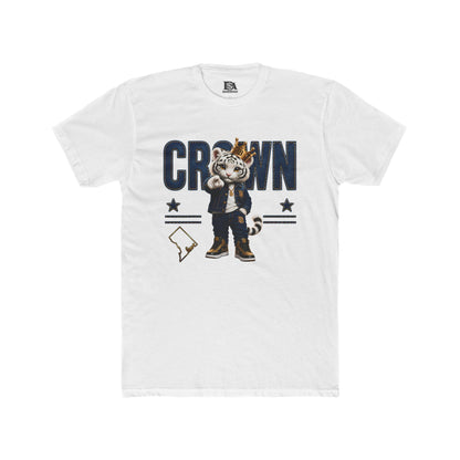 Crown Denim District Tee | White Tiger DC Streetwear Graphic T-Shirt