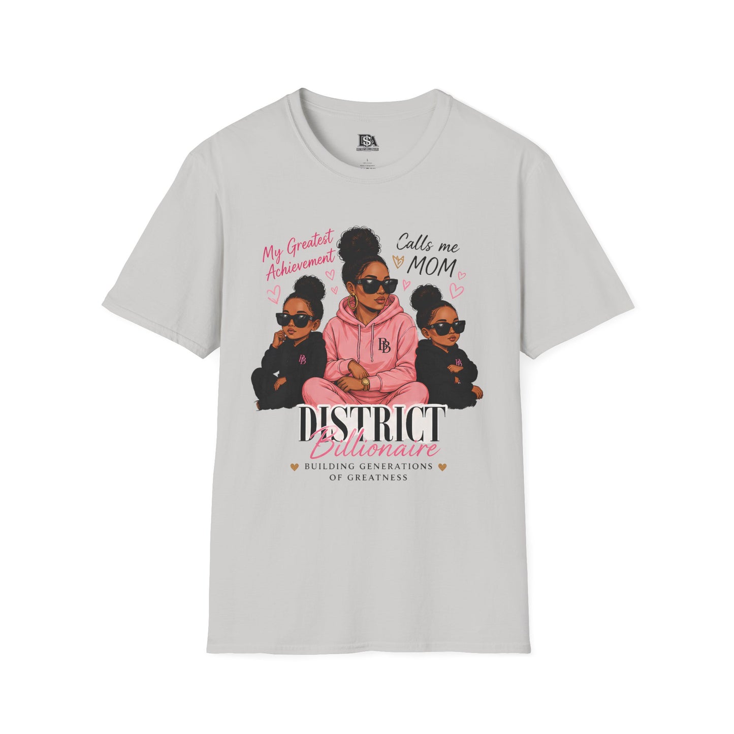 District Billionaire Mom Achievement Graphic Tee