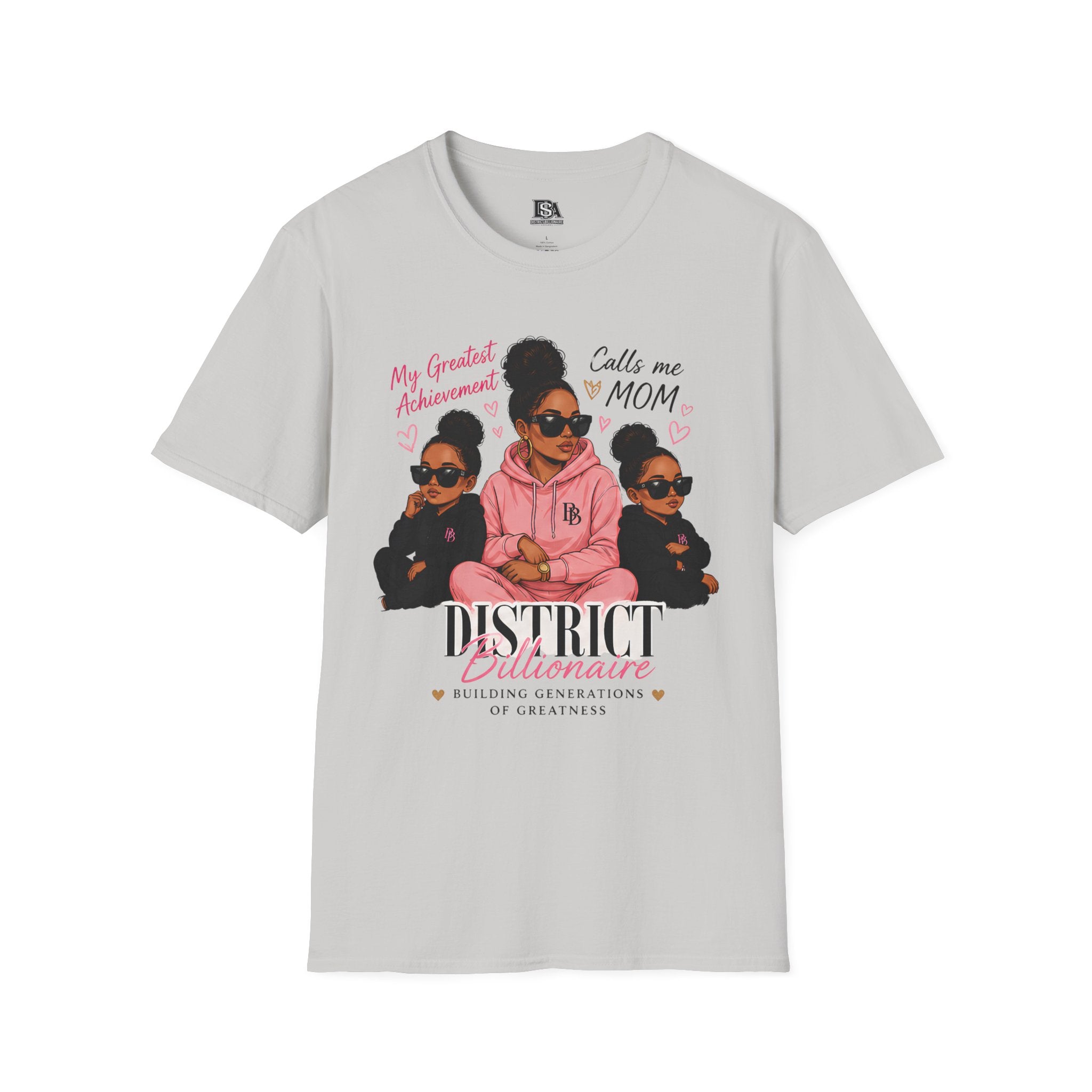District Billionaire Mom Achievement Graphic Tee