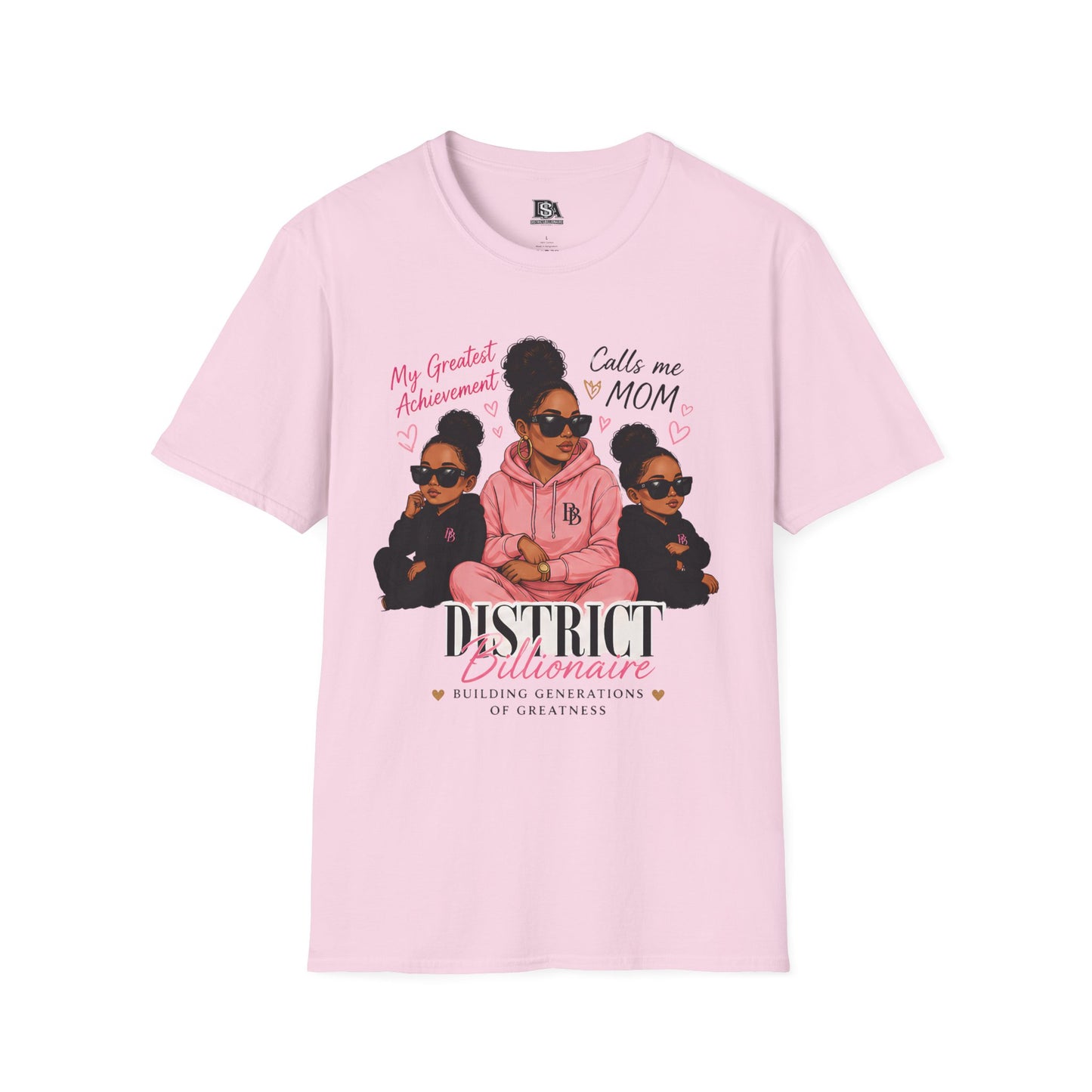 District Billionaire Mom Achievement Graphic Tee