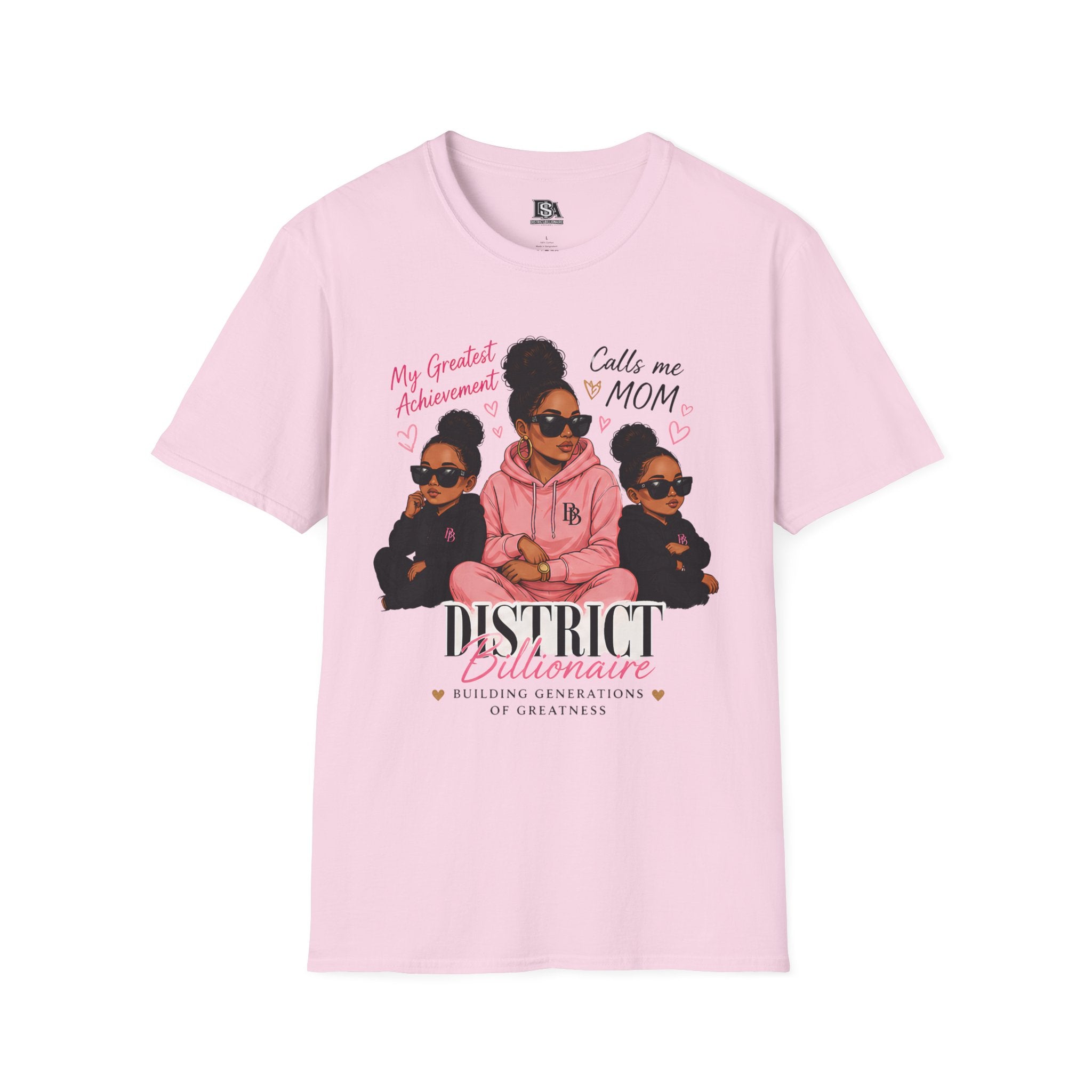 District Billionaire Mom Achievement Graphic Tee