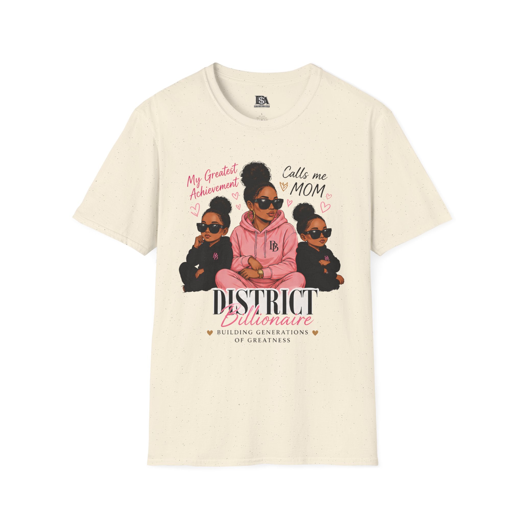 District Billionaire Mom Achievement Graphic Tee