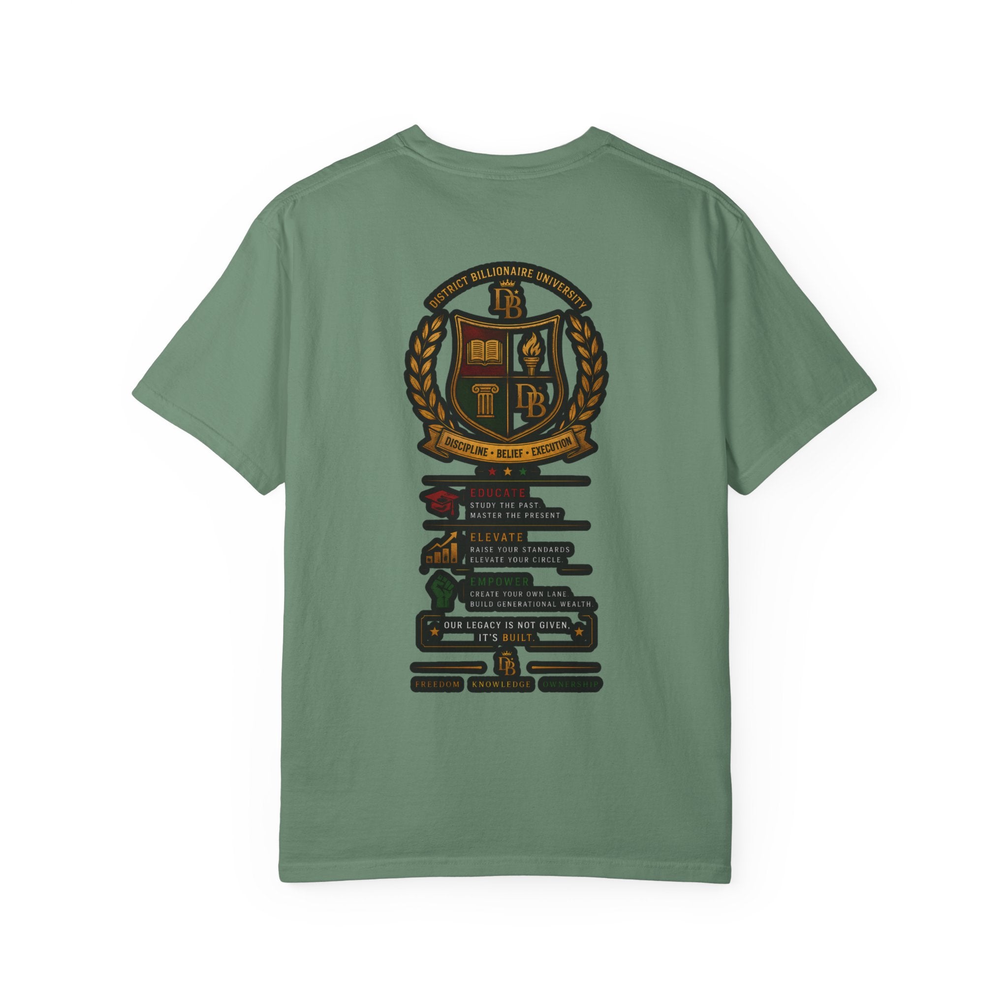 DBU 'Educated Elevated Unapologetic' Graphic T-Shirt