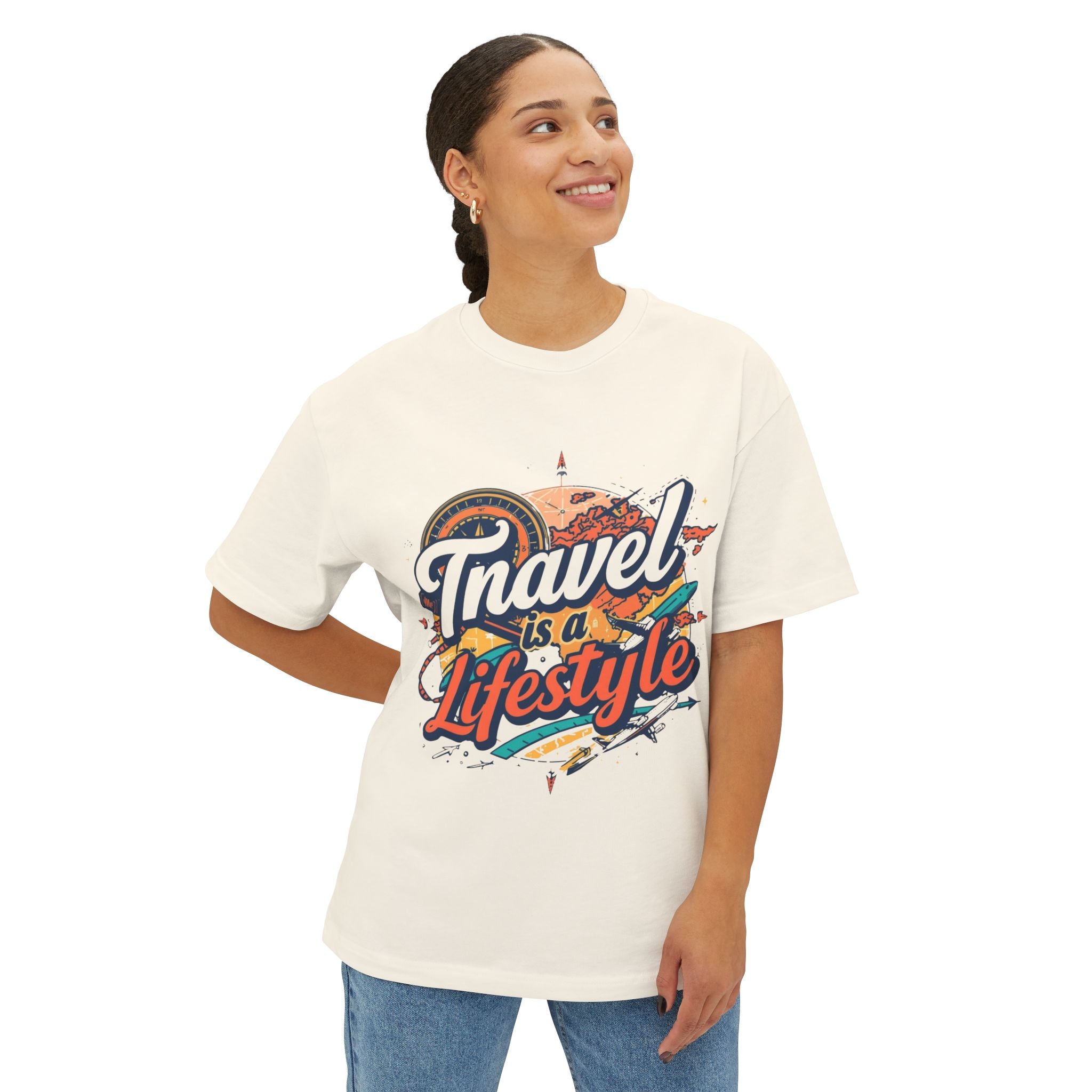 Travel Is a Lifestyle Tee — Retro Adventure Graphic T-Shirt