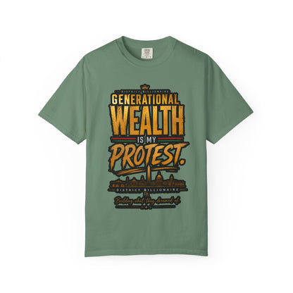 Generational Wealth Is My Protest T-Shirt — 1865–2026 From Freedom to Ownership Tee