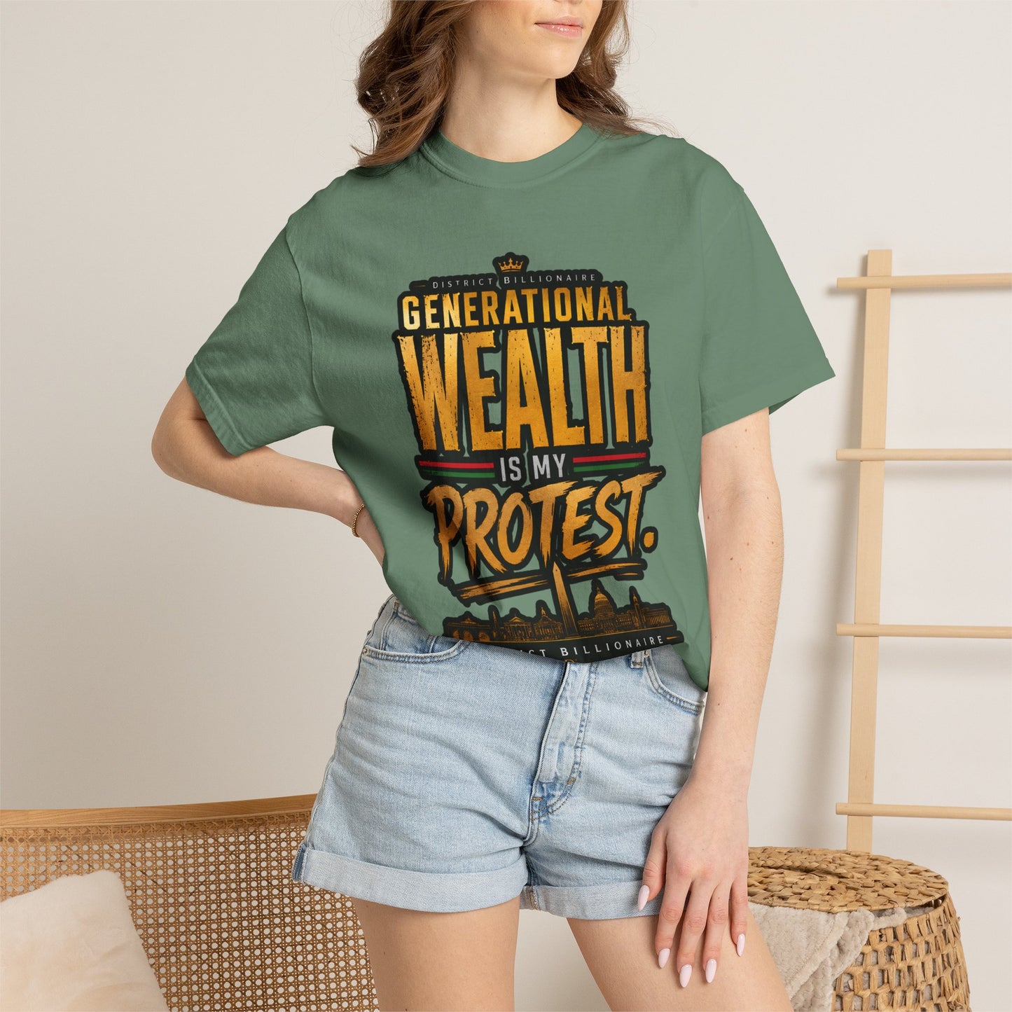 Generational Wealth Is My Protest T-Shirt — 1865–2026 From Freedom to Ownership Tee