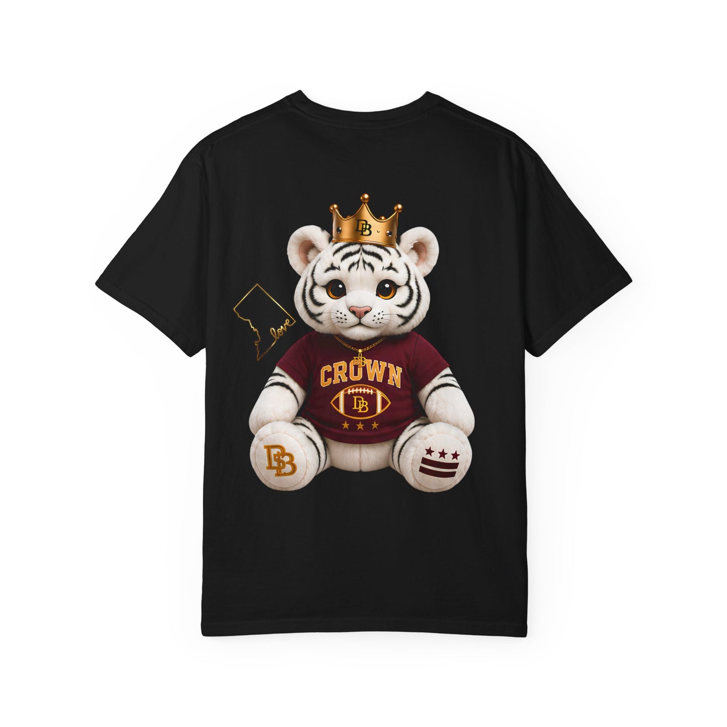 Crown Game Day Plush Tee | District Billionaire DC Football Graphic Shirt
