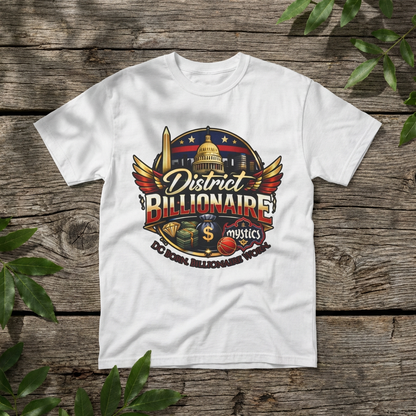 DC Basketball Luxury Streetwear Shirt | Women’s Sports Fan Graphic T-Shirt | Washington Inspired Statement Tee
