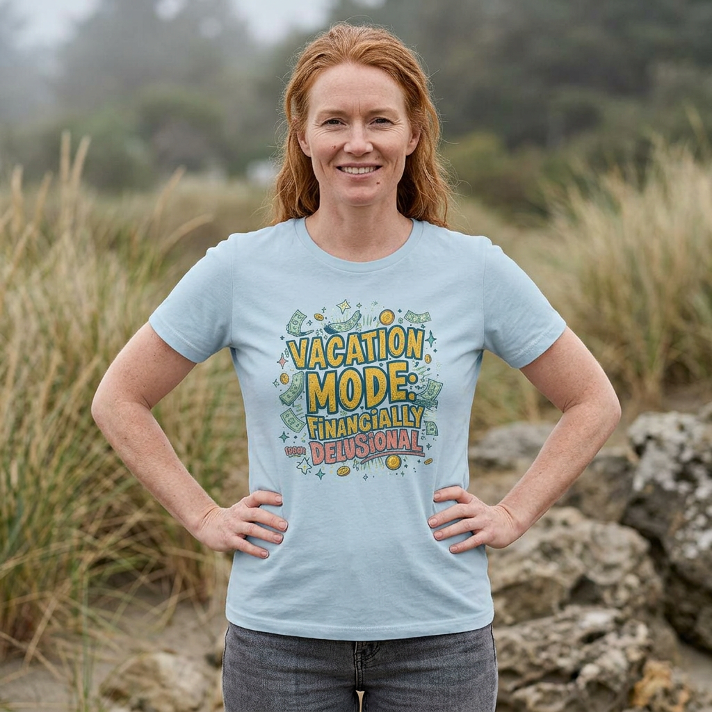 Vacation Mode Financially Delusional T-Shirt