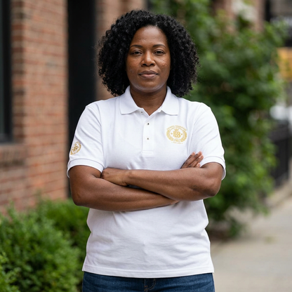 🖤 District Billionaire DCB Crest Polo