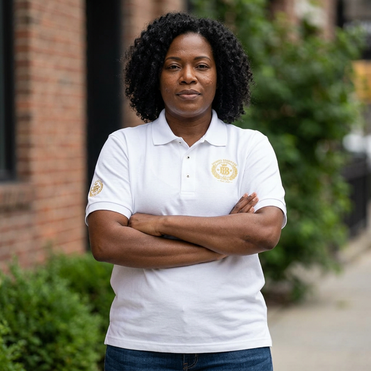 🖤 District Billionaire DCB Crest Polo