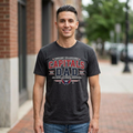 Capitals Dad T-Shirt — Washington D.C. Hockey Father’s Day Tee (All Caps, All Heart)