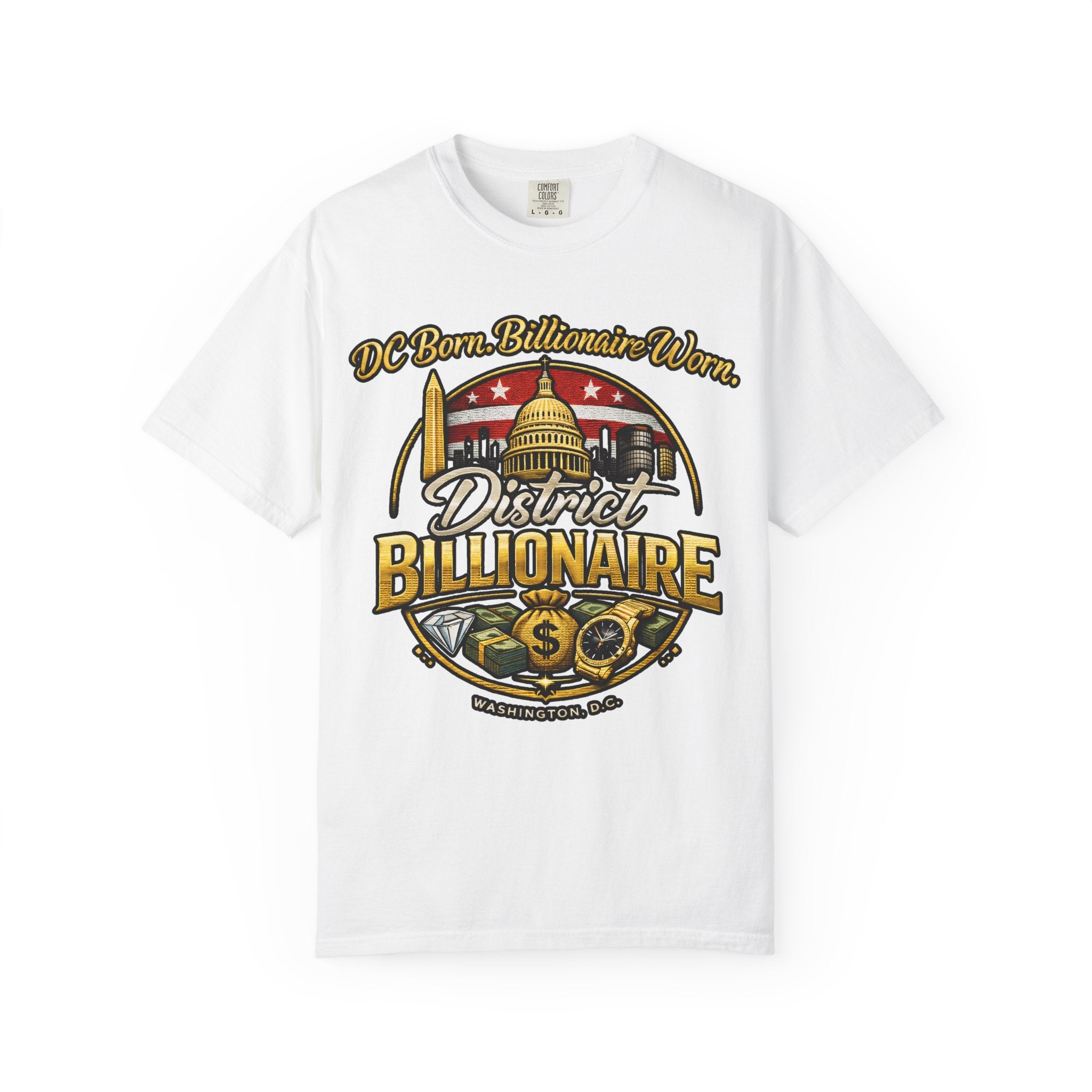 District Billionaire T-shirt | Washington DC Capitol Graphic