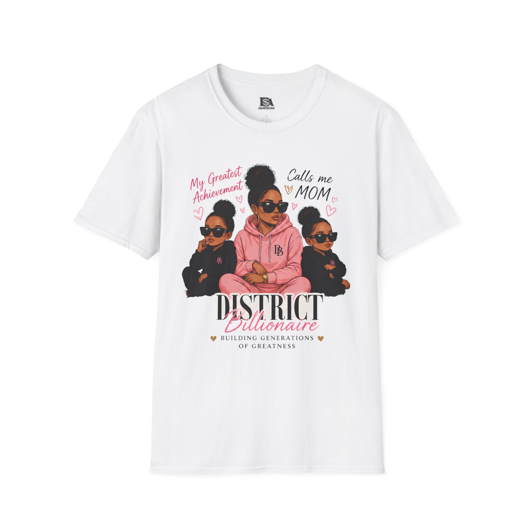 District Billionaire Mom Achievement Graphic Tee