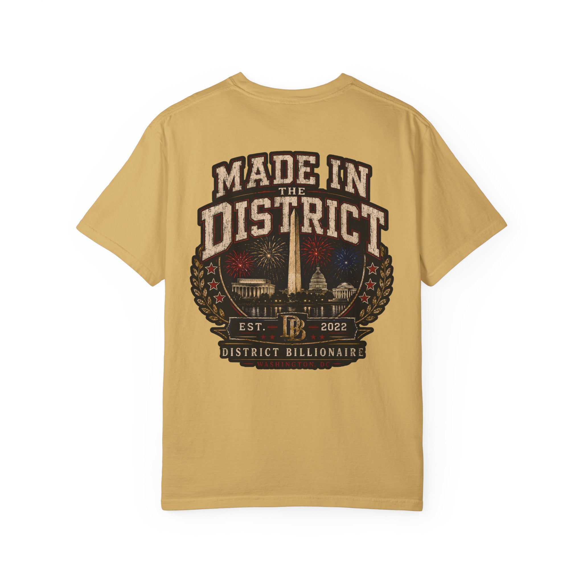 Made in the District Graphic T-Shirt — Vintage DC Landmark Tee