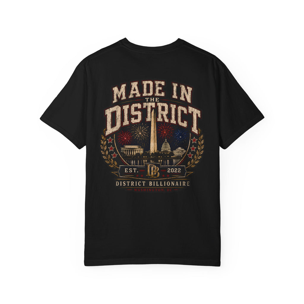 Made in the District Graphic T-Shirt — Vintage DC Landmark Tee