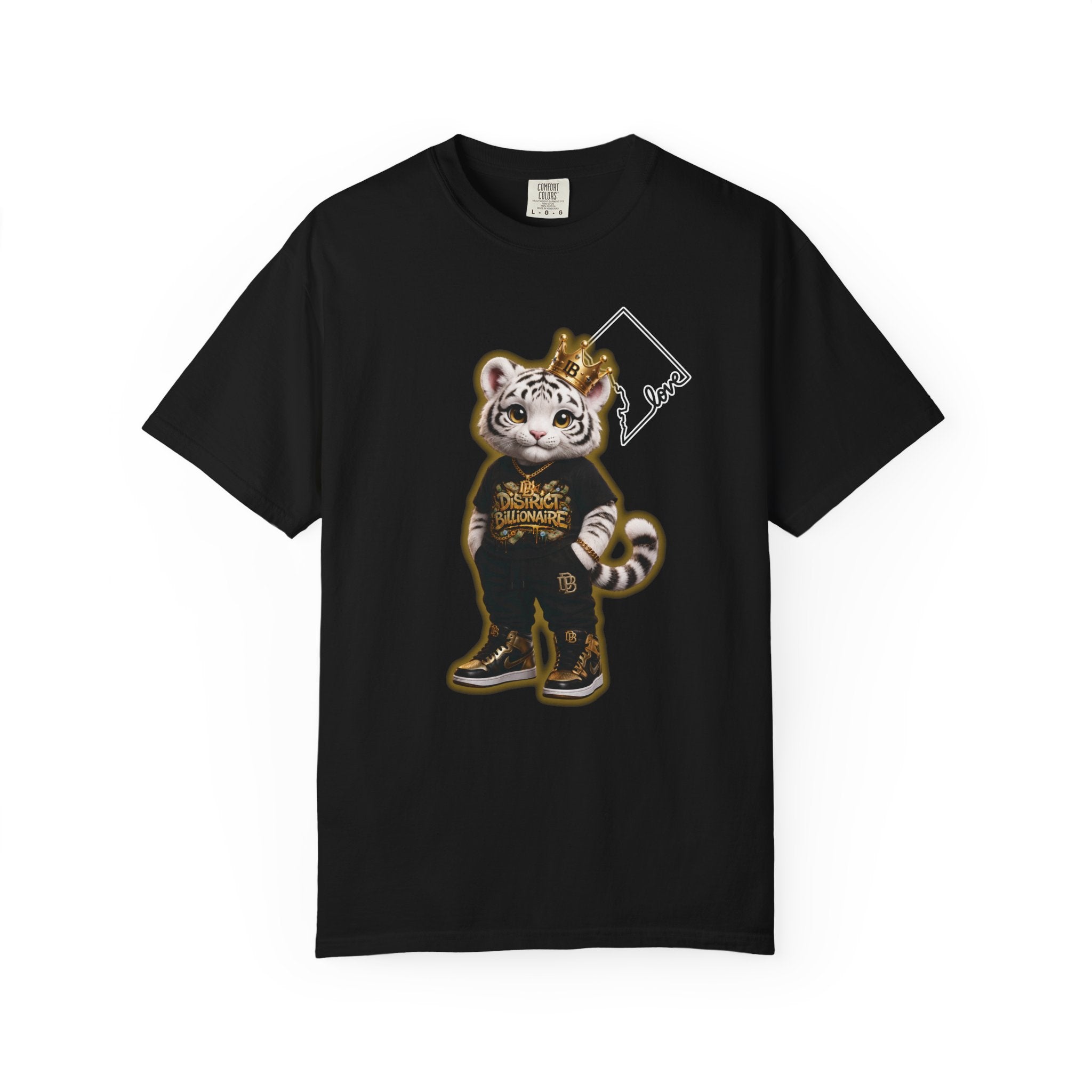 Meet Crown Streetwear T-Shirt — 'DB' Logo Graphic Tee