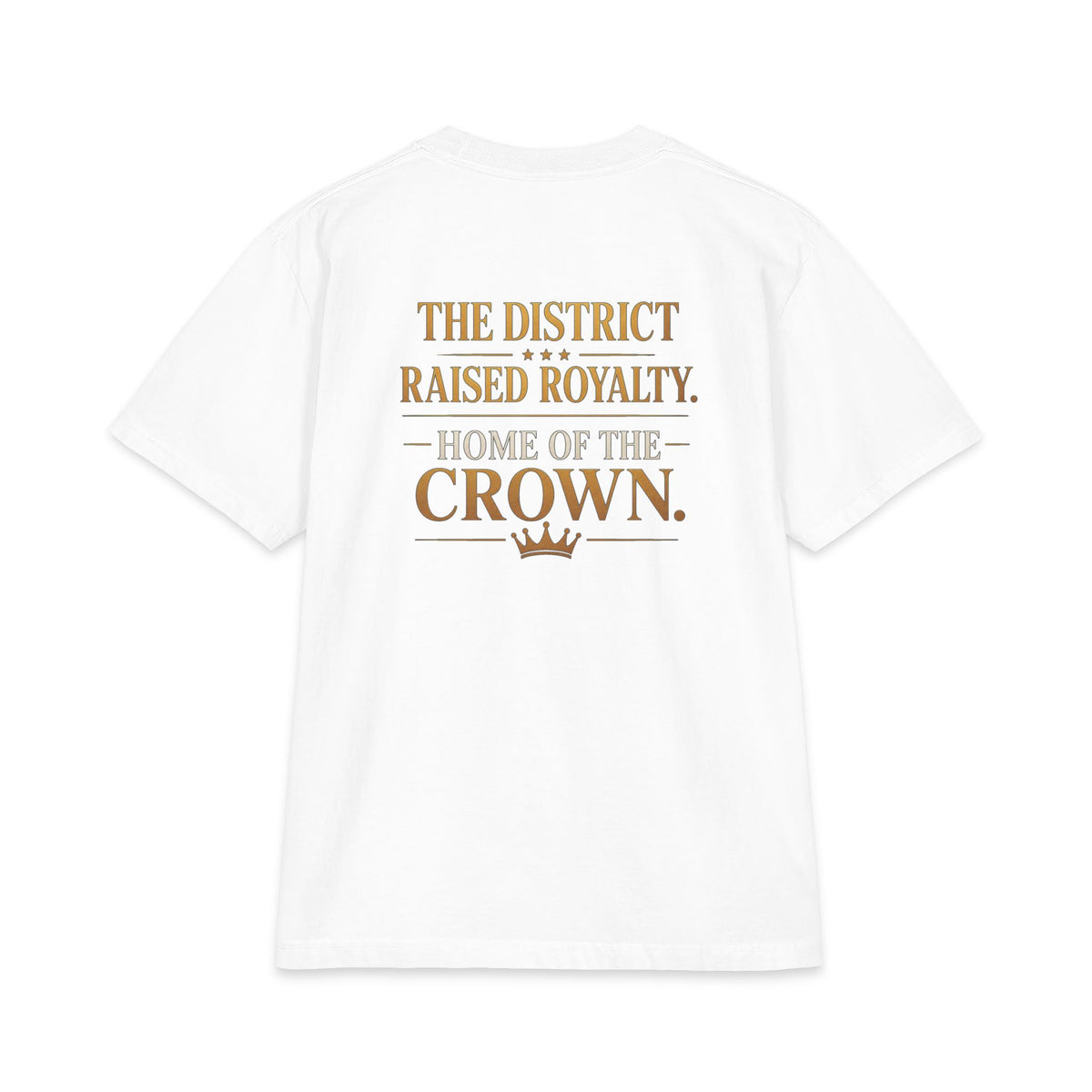 Crown Tiger T-Shirt – The District Raised Royalty Graphic