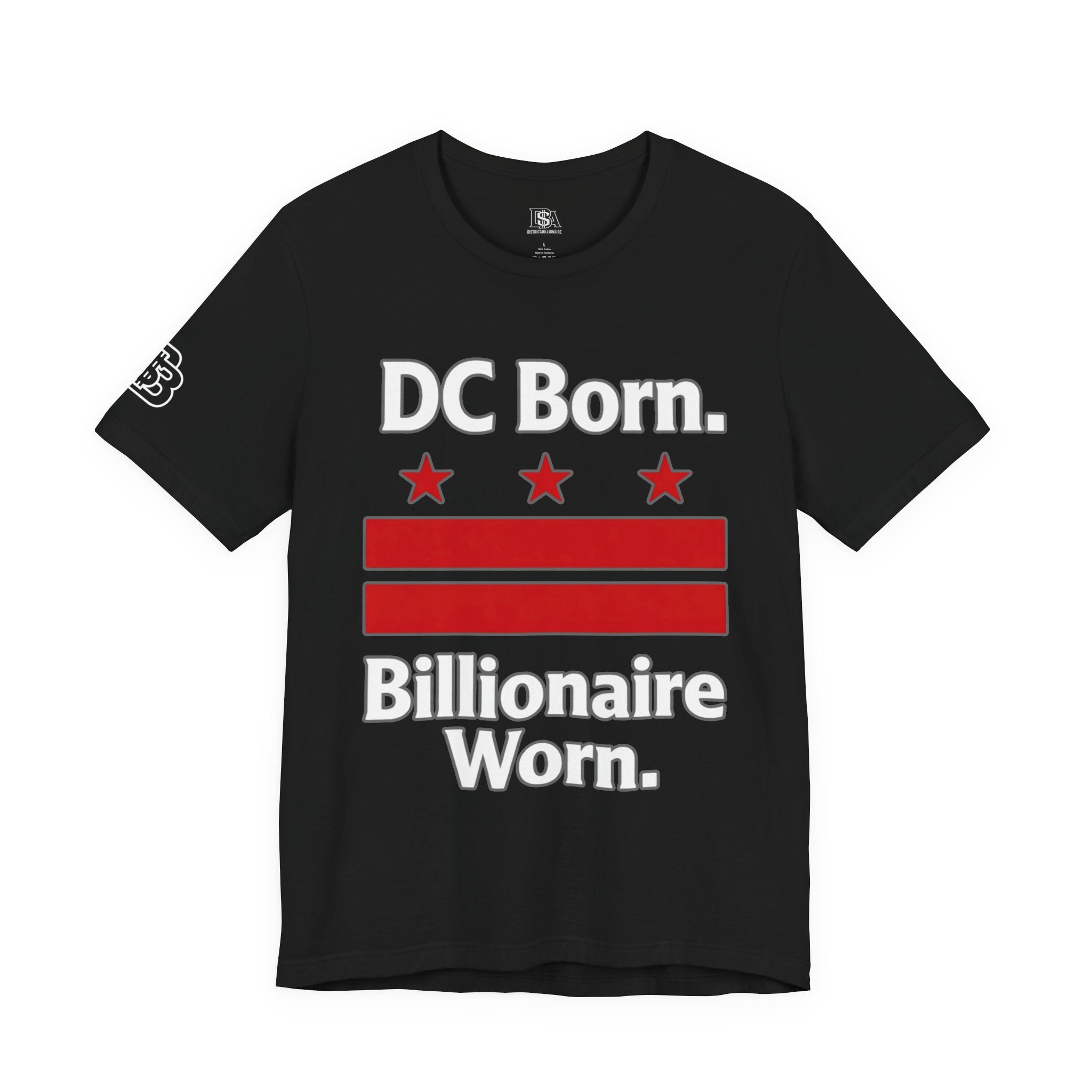 DC Born. Billionaire Worn. Jersey Short Sleeve Tee
