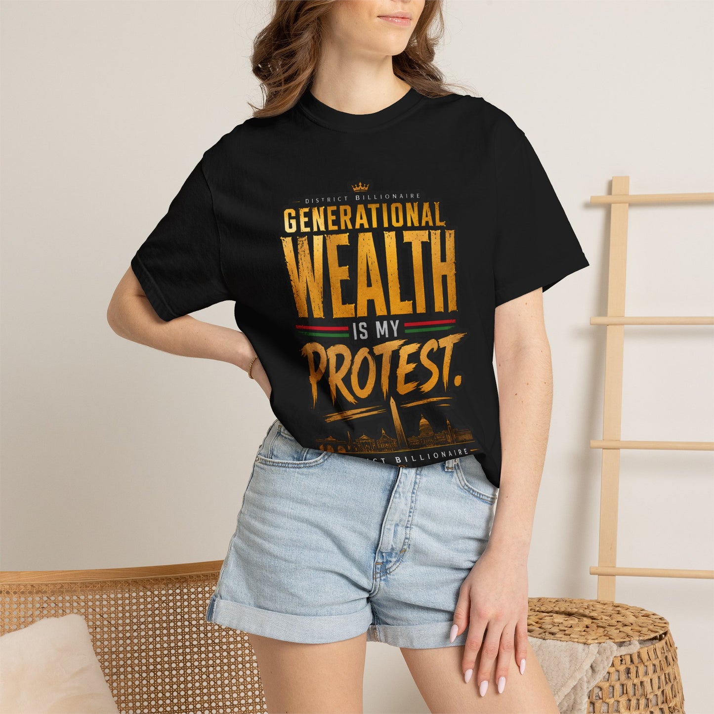 Generational Wealth Is My Protest T-Shirt — 1865–2026 From Freedom to Ownership Tee