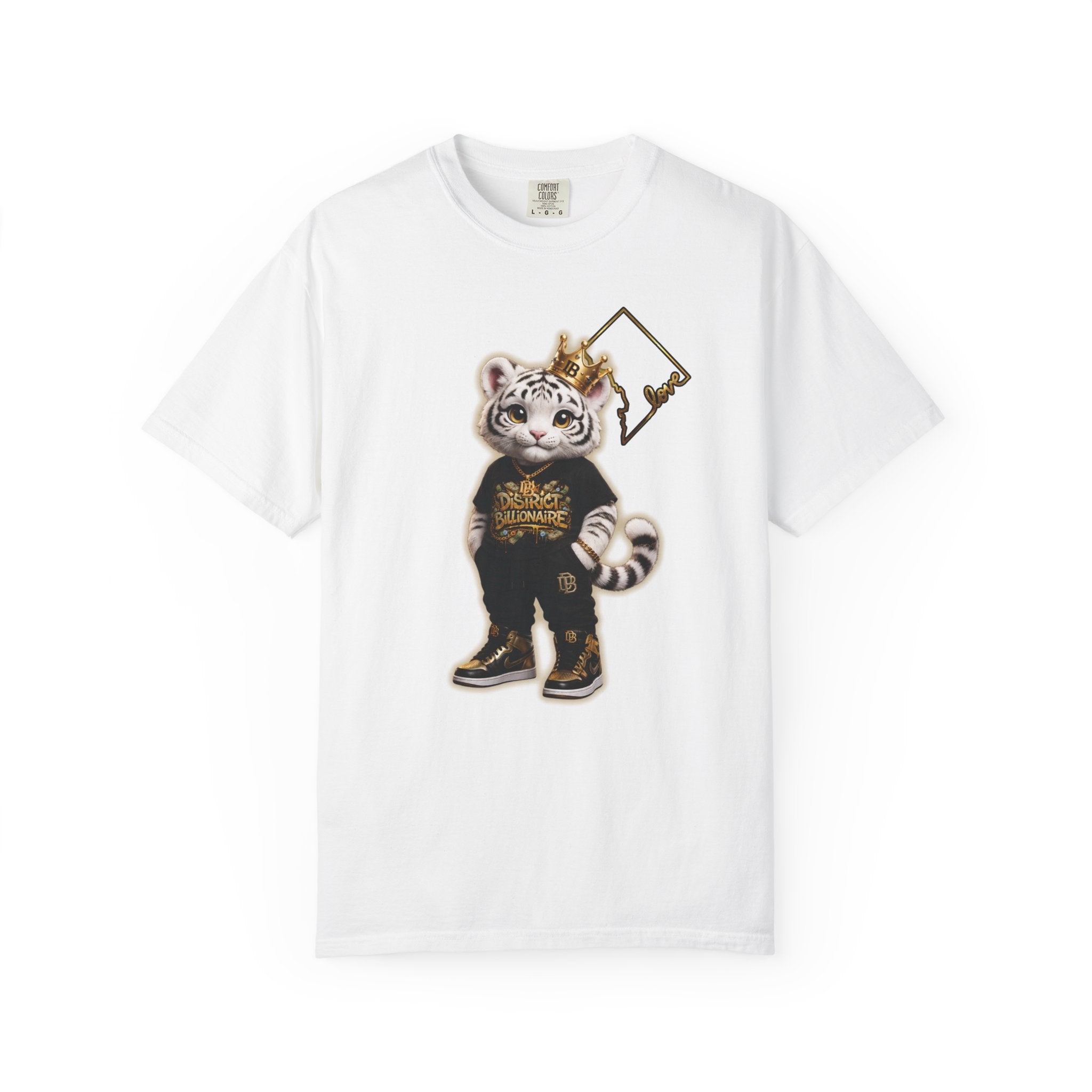 Meet Crown Streetwear T-Shirt — 'DB' Logo Graphic Tee