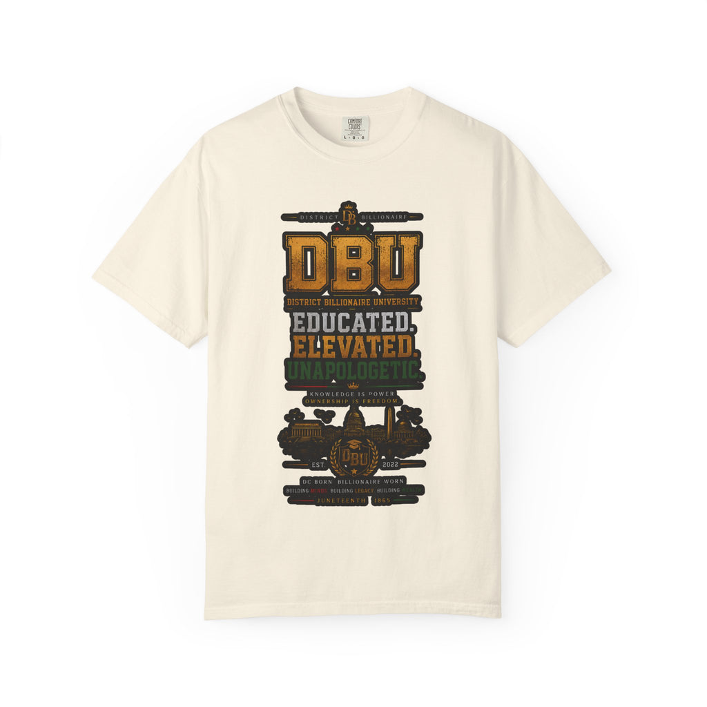 DBU 'Educated Elevated Unapologetic' Graphic T-Shirt