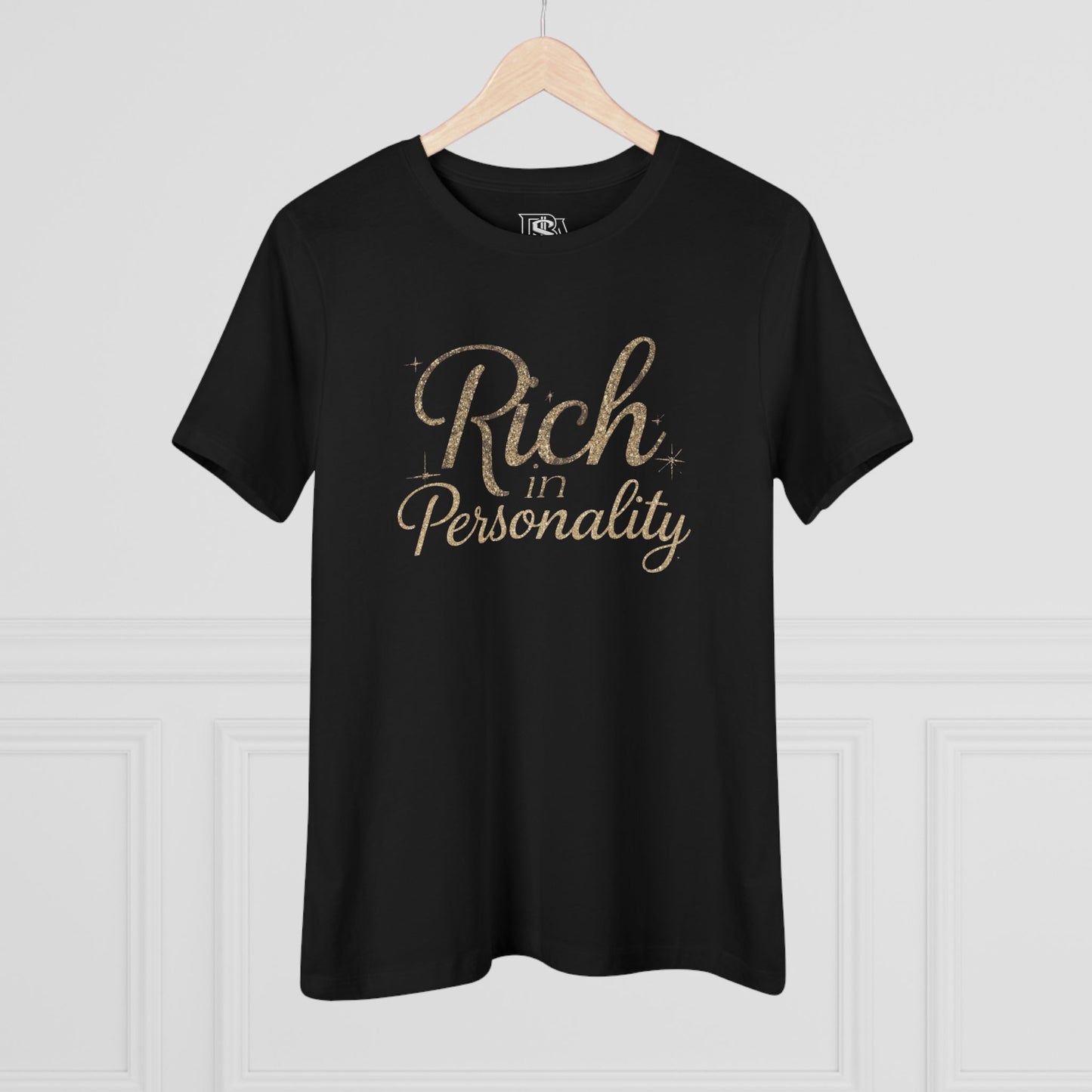 Rich in Personality Tee — Women’s Graphic Cotton T‑Shirt
