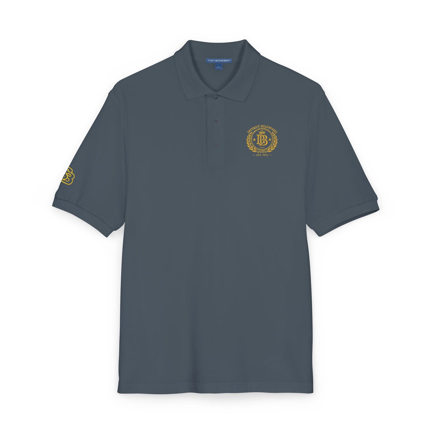 🖤 District Billionaire DCB Crest Polo