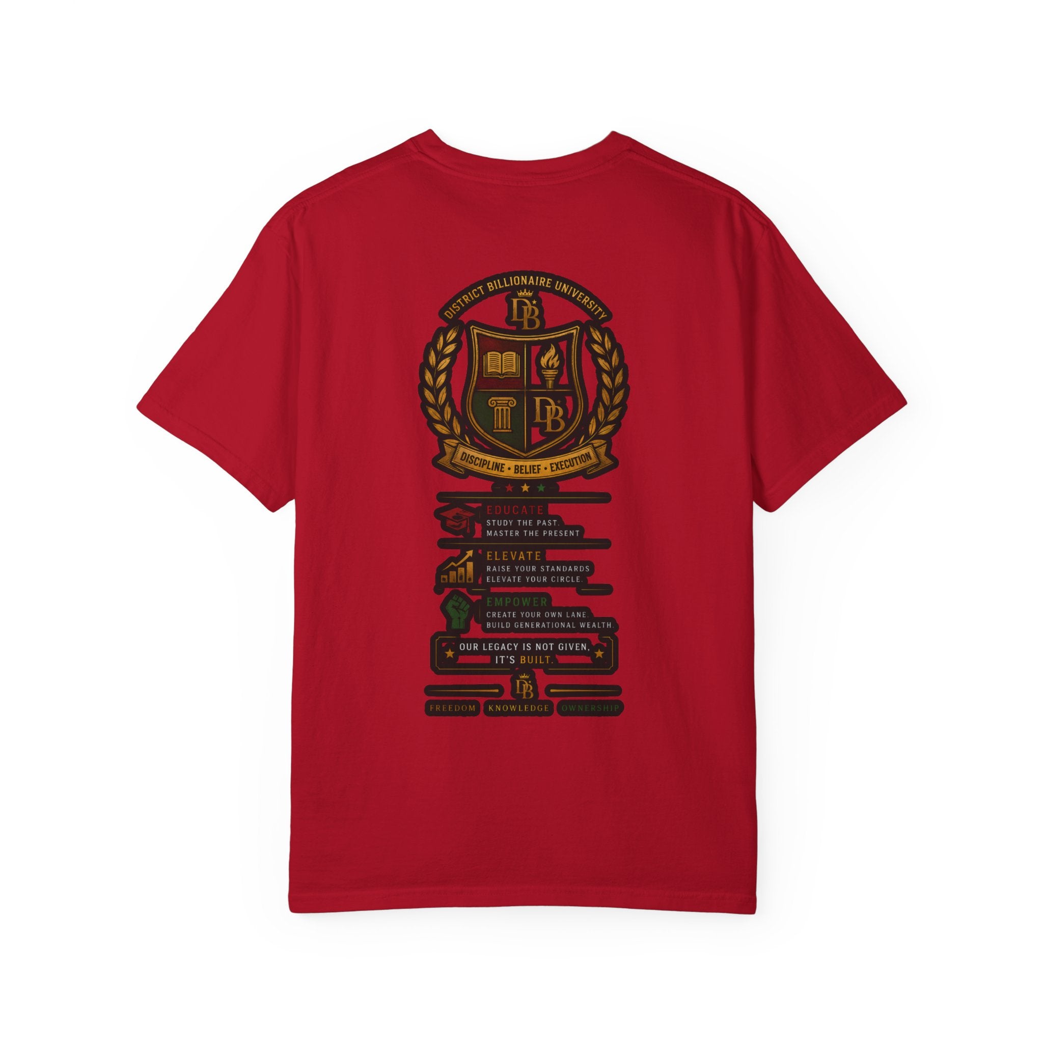 DBU 'Educated Elevated Unapologetic' Graphic T-Shirt
