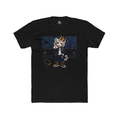 Crown Denim District Tee | White Tiger DC Streetwear Graphic T-Shirt